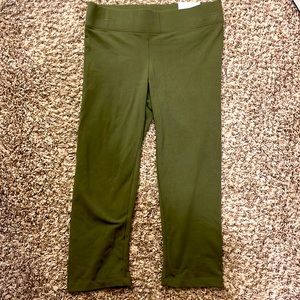 Sonoma Cropped S Green Legging
